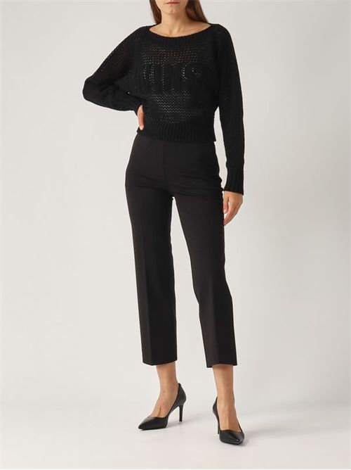 pantalone donna nero TWINSET | TT2048/00006